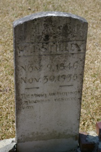 Tombstone of W.J. Stilley