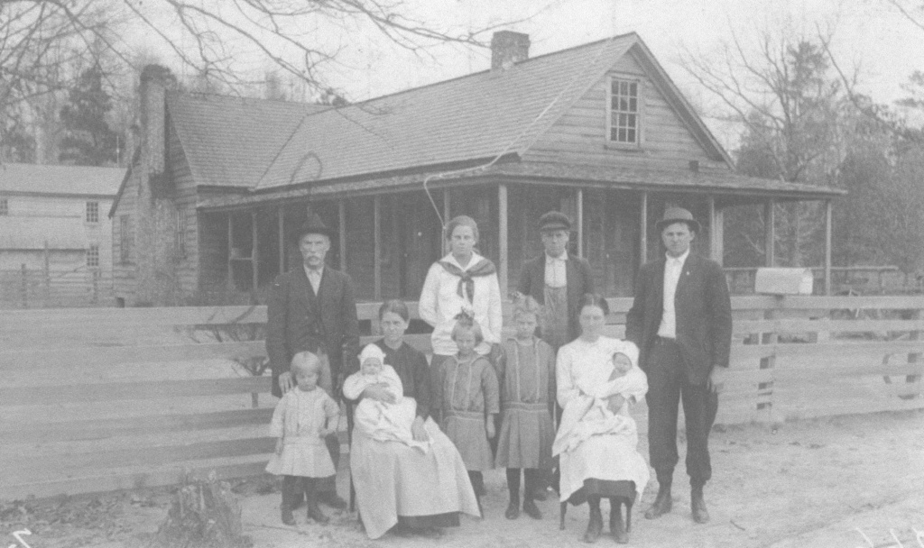 Willis C. Toler family and house